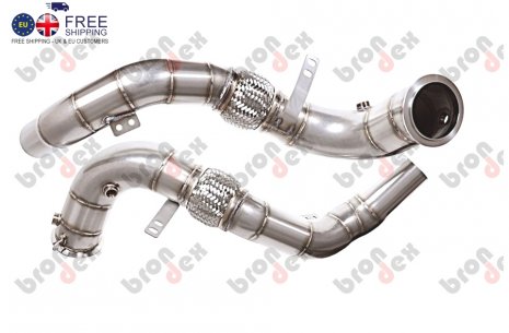 x6m downpipes for BMW X6 M F86 2015-
